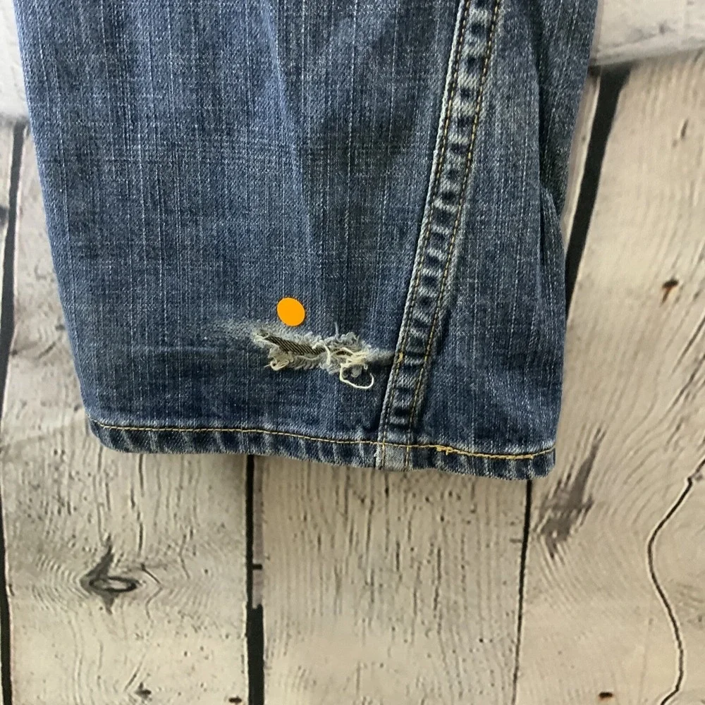 Levi's 514 Slim Straight Blue Jeans Mens Sz 34‎ x 34